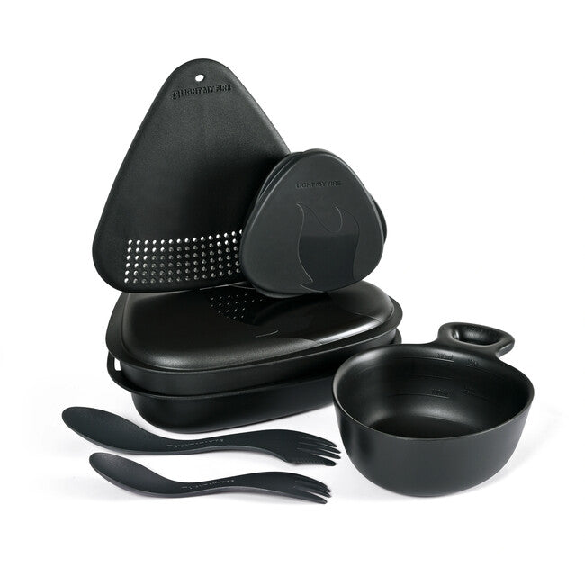 LIGHT MY FIRE Outdoor MealKit 2.0 σετ γεύματος, μαύρο