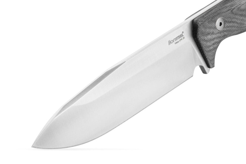 Lionsteel T6 Μακρύ Μαχαίρι με Λαβή από Micarta CVB CPM 3V