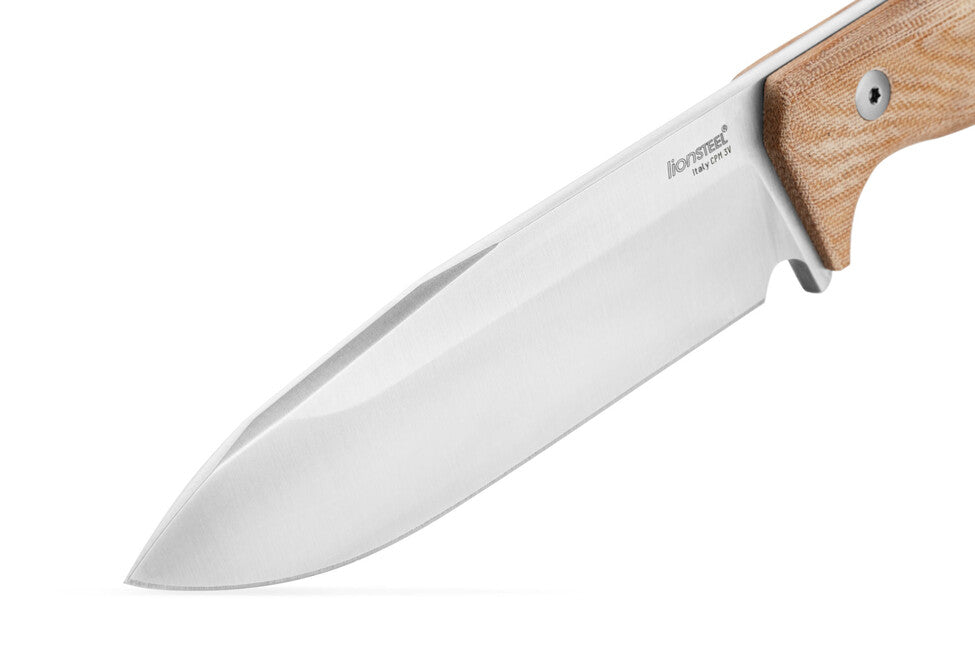 Lionsteel T6 Μακρύ Μαχαίρι με Λαβή Micarta CVN CPM 3V