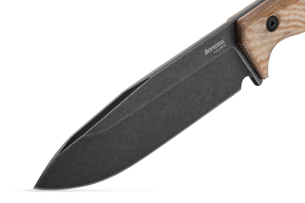 Lionsteel T6B CVN Μακρύ Μαχαίρι με Χειρολαβή Micarta