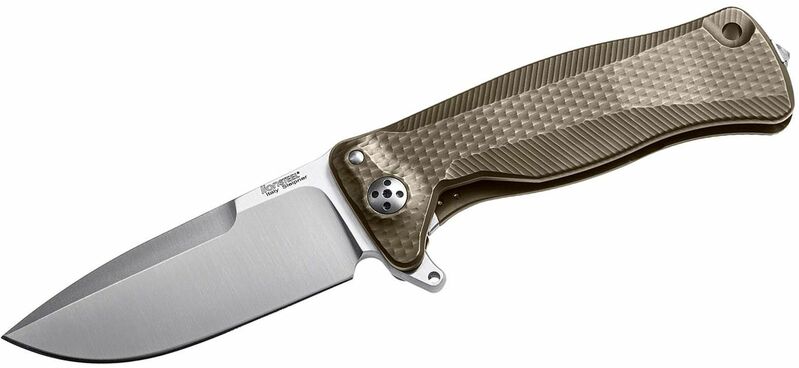 Lionsteel SR11 B Άνετο Μαχαίρι Τσέπης με Σκληρό Τιτανίου Σκελετό