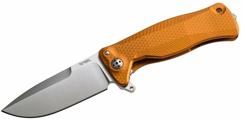 Lionsteel SR11A Άνετο Περιστρεφόμενο Μαχαίρι Τσέπης με Σκληρό Τιτανίου Πλαίσιο OS