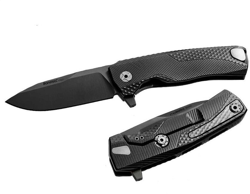 Lionsteel ROK A BB πολυτελές τσέπης μαχαίρι με λαβή από μασίφ αλουμίνιο