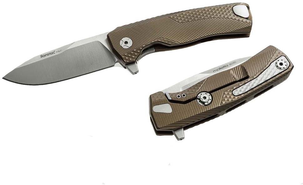 Lionsteel ROK B Πολυτελές Μαχαίρι Τσέπης με Λαβή από Μασίφ Τιτάνιο
