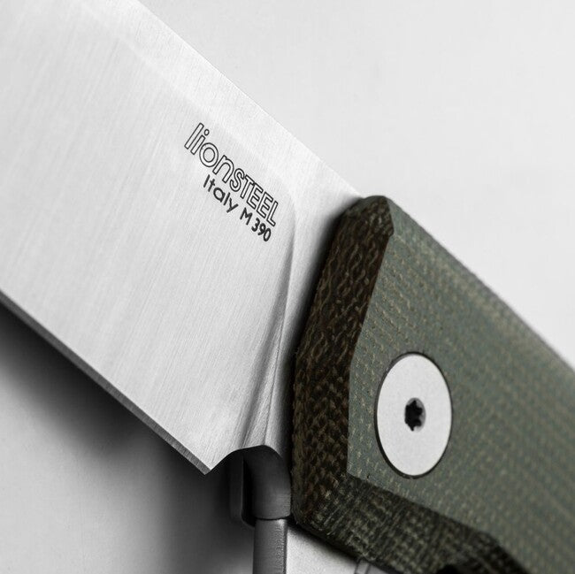 Lionsteel MYTO MT01 hi-tech EDC αναδιπλούμενο μαχαίρι με λάμα από χάλυβα M390 CVG