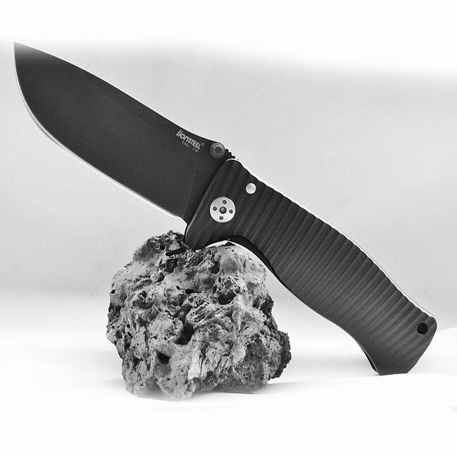 Lionsteel SR1A Ισχυρό Μαχαίρι Τσέπης με Σκουρασμένη Λάμα, BB