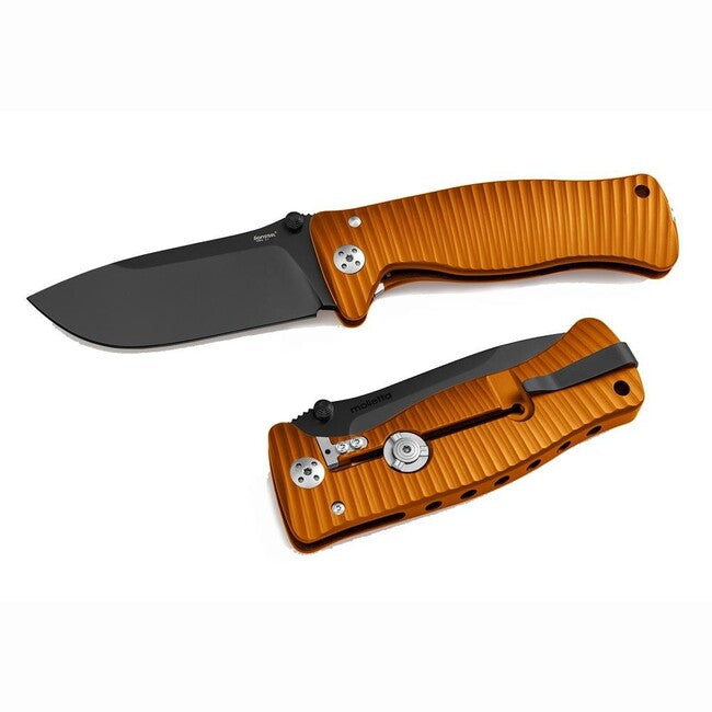 Lionsteel SR1A Στιβαρό Μαχαίρι Τσέπης με Μαυρισμένη Λάμα OB