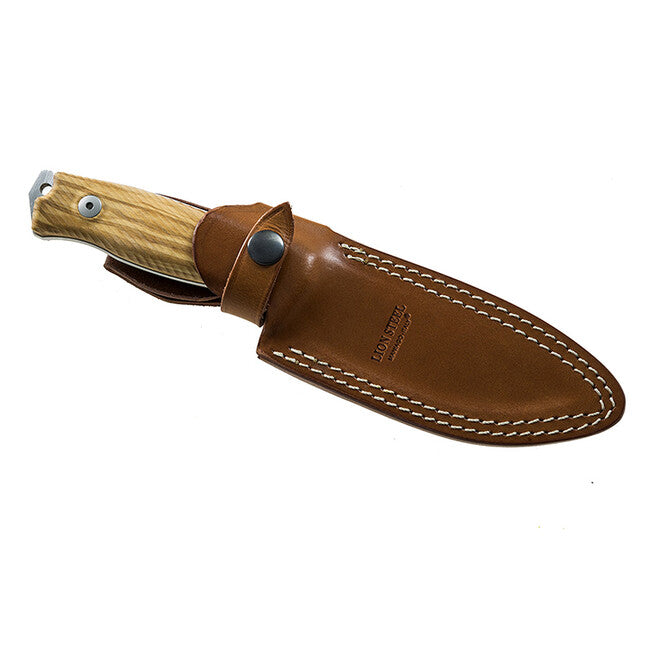 Lionsteel M5 UL Μεσαίο Μαχαίρι με Λαβή από Ελιά