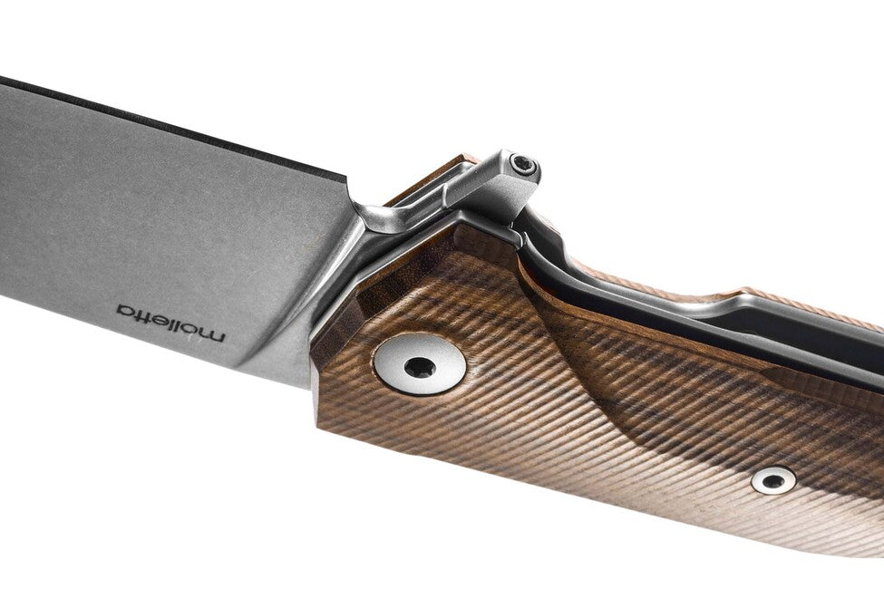 Lionsteel KUR Μαχαίρι Τσέπης με Λάμα Sleipner, πολύ στιβαρό BST