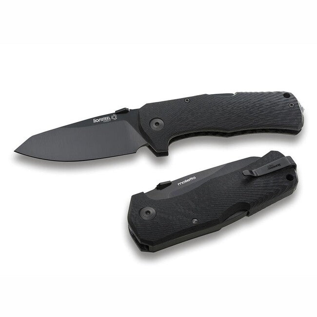 Lionsteel TM1 Μαχαίρι Τσέπης με Μαύρη Λάμα CB