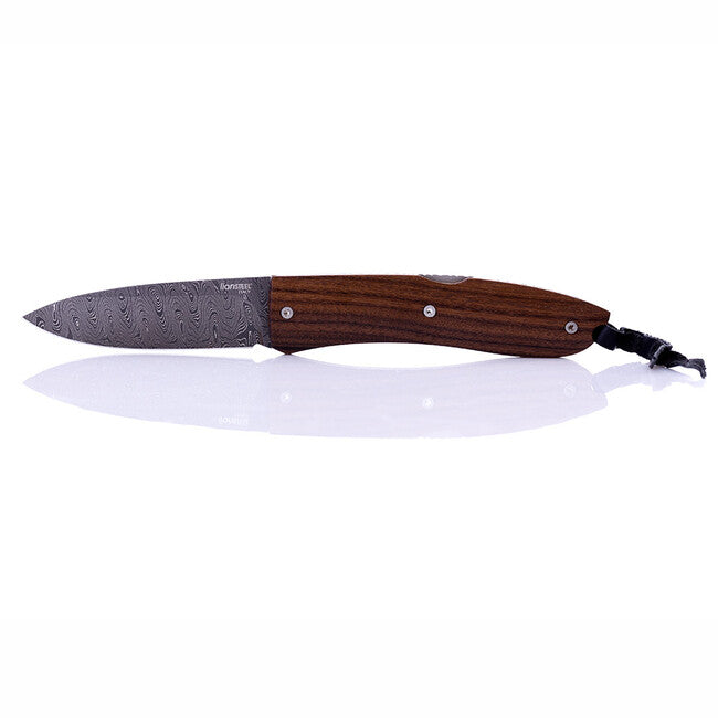 Lionsteel Opera Μαχαίρι Τσέπης με Λάμα Δαμασκηνού Χάλυβα 8800D-CB