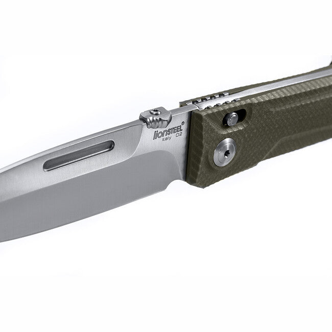 Lionsteel Big Daghetta Μαχαίρι Πτυσσόμενο με Λάμα από Χάλυβα D2 8710 GR