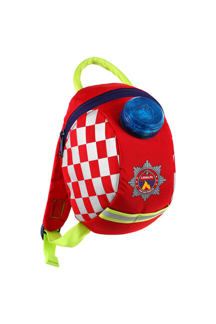 LittleLife Fire 2 L σακίδιο πλάτης για μικρά παιδιά με φακό κεφαλής έκτακτης ανάγκης που αναβοσβήνει
