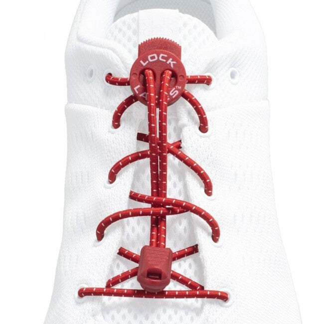 Lock Laces Κορδόνια Παπουτσιών, Κόκκινο