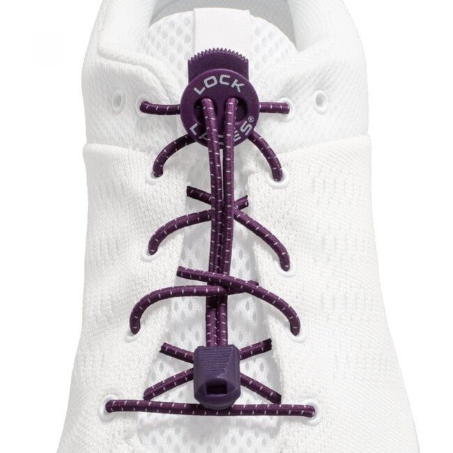 Lock Laces Κορδόνια Παπουτσιών, Μωβ