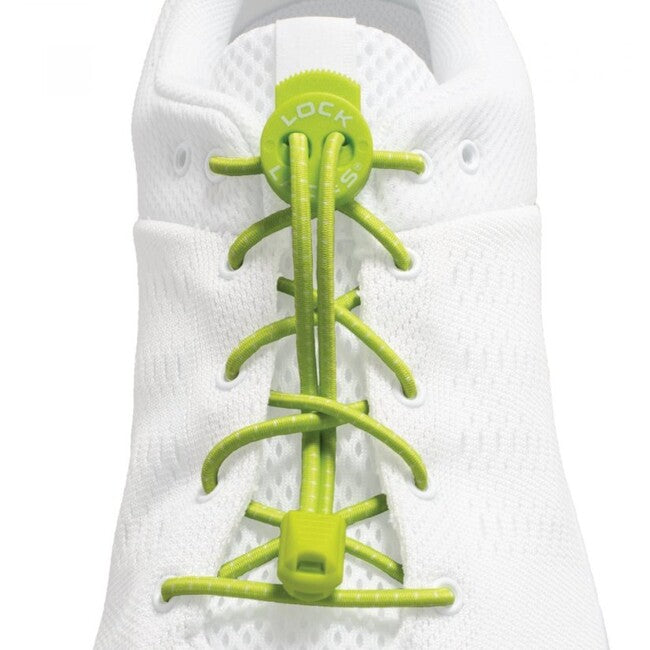 Lock Laces Κορδόνια Παπουτσιών, Ξινό Πράσινο Μήλο