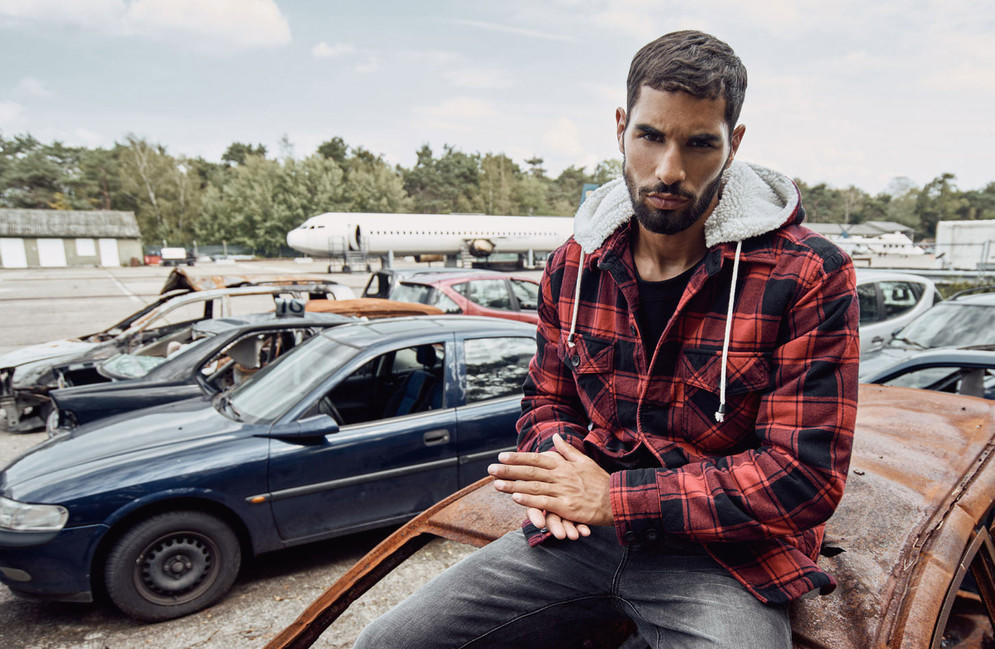 Brandit Lumberjacket μπουφάν με κουκούλα