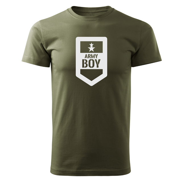 DRAGOWA Army Boy μπλουζάκι, λαδί, 160g/m2
