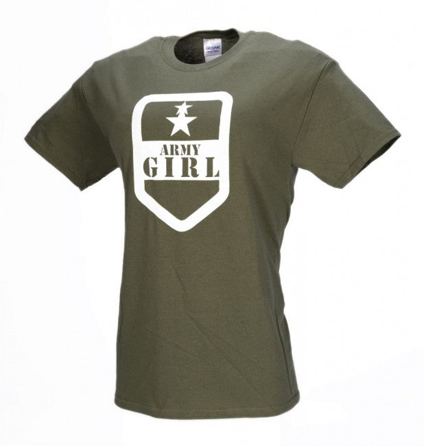 M-Tramp Army Girl μπλουζάκι, λαδί