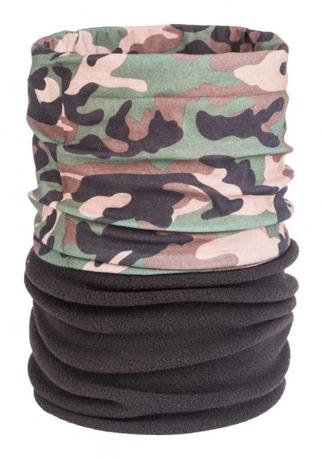 M-Tramp Κασκόλ Camo-Μαύρο