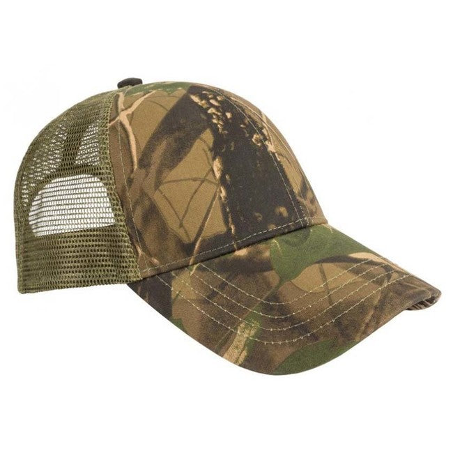M-Tramp Σκούφος με Δίχτυ Hardwood-Olive, λαδί