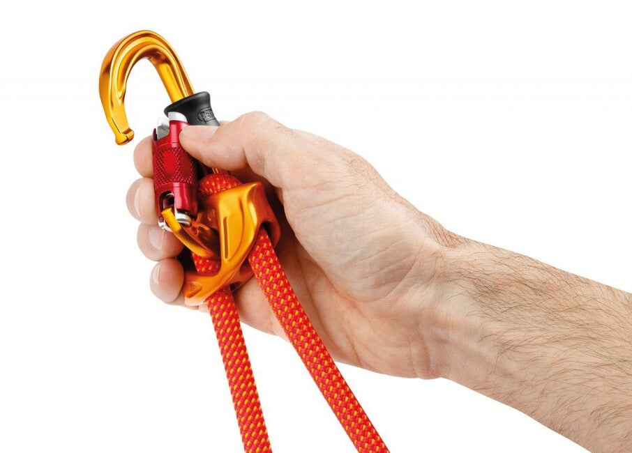 Petzl Sm'D Καραμπίνα Screw-Lock με Σπειρωτή Ασφάλεια, Ασημί