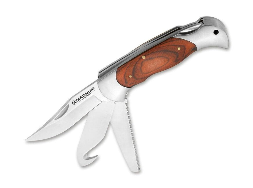 BÖKER® Magnum Classic Hunter Μαχαίρι 3 Λεπίδες 9 cm, Ξύλο
