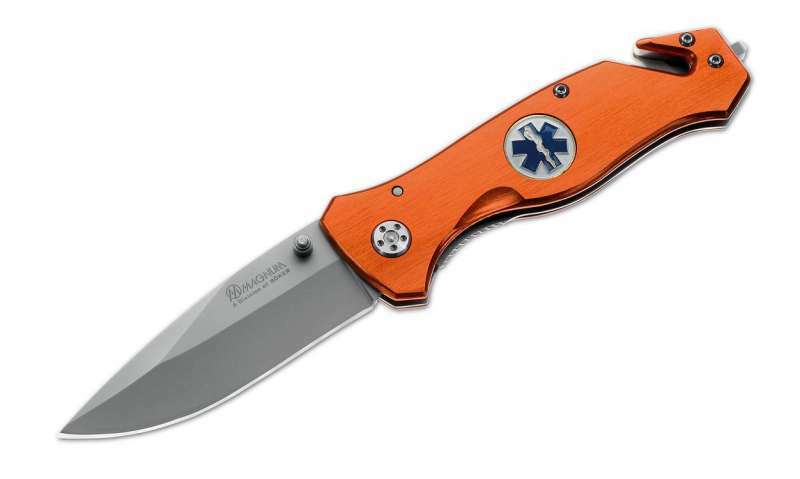 BÖKER® Magnum Medic Μαχαίρι 8,5cm, Πορτοκαλί, Αλουμίνιο