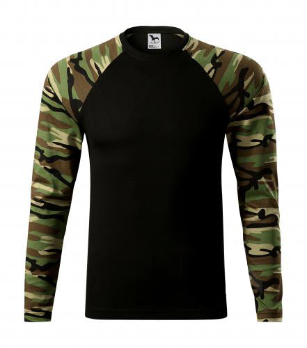 Malfini Camouflage μπλουζάκι 160g/m2, καφέ