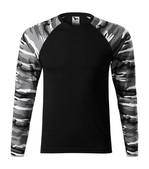 Malfini Camouflage μπλουζάκι 160g/m2, γκρι