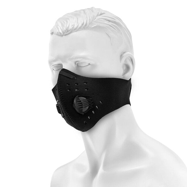Maraton Μάσκα Νεοπρέν Anti-Smog, Μαύρη
