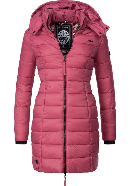 Marikoo ABENDSTERNCHEN Women's Quilted Hooded Coat
