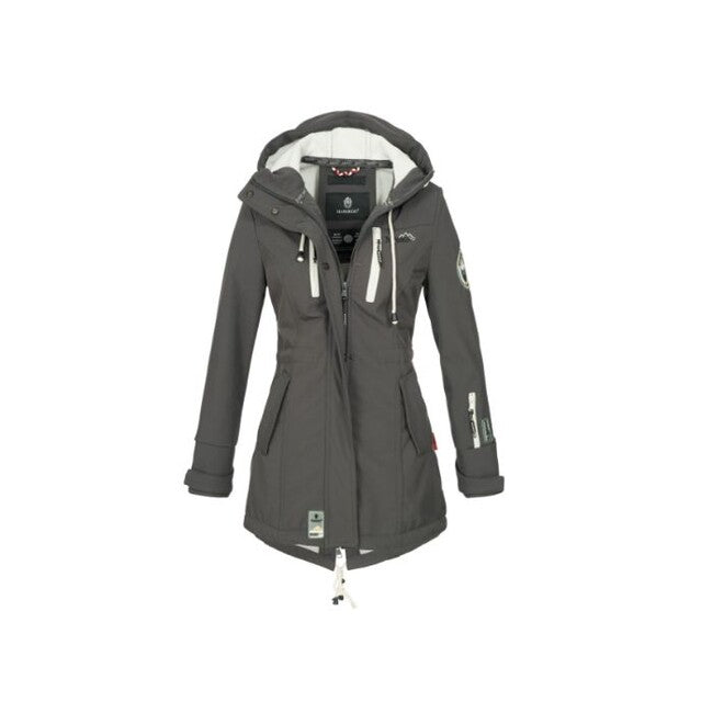 Marikoo ZIMTZICKE Softshell Μπουφάν Χειμώνα Γυναικείο με Κουκούλα