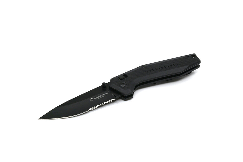 Maserin Sporting Μαχαίρι Cm 17,5 -G10, Μαύρο