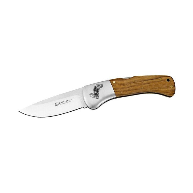 Maserin Sporting Μαχαίρι 22cm Ξύλινη Λαβή με Λογότυπο