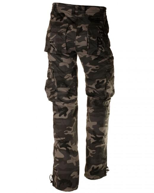 Loshan Alan Παντελόνι Θερμικό Ανδρικό, Camo Γκρι