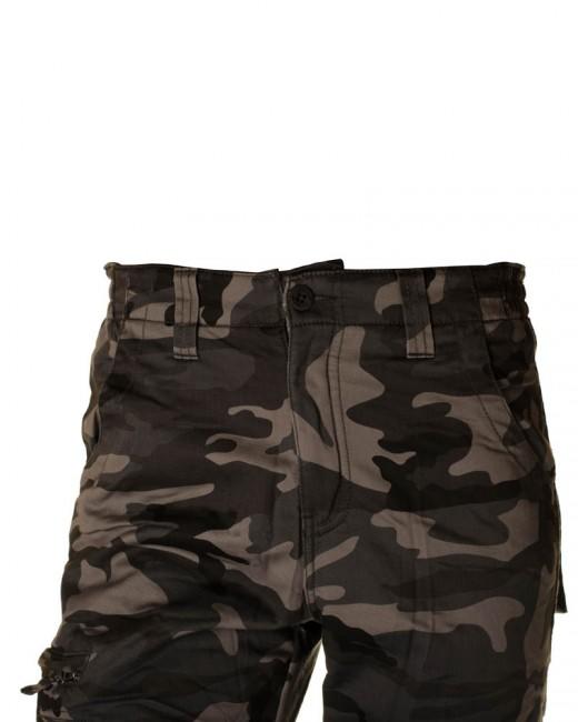 Loshan Alan Παντελόνι Θερμικό Ανδρικό, Camo Γκρι