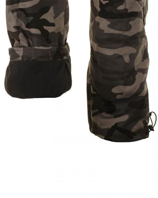 Loshan Alan Παντελόνι Θερμικό Ανδρικό, Camo Γκρι