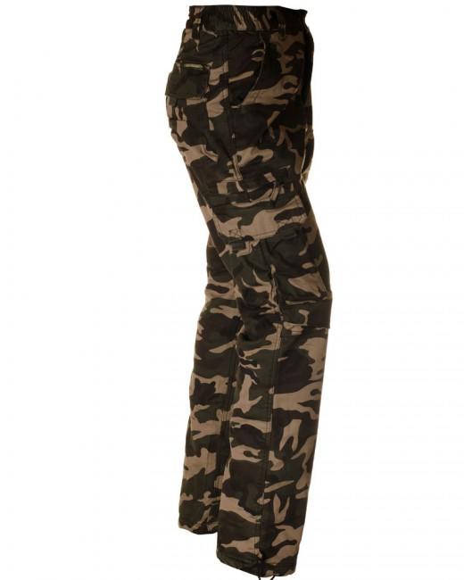 Loshan Ignacio παντελόνι camo woodland