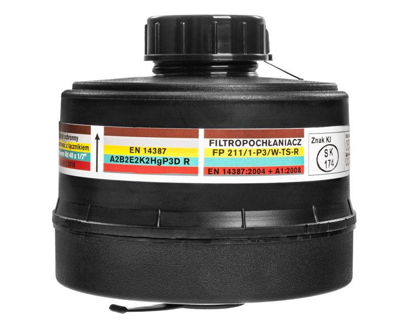 Maskpol FP 211/1-P3/W/FF συνδυασμένο φίλτρο P3 για αναπνευστική μάσκα