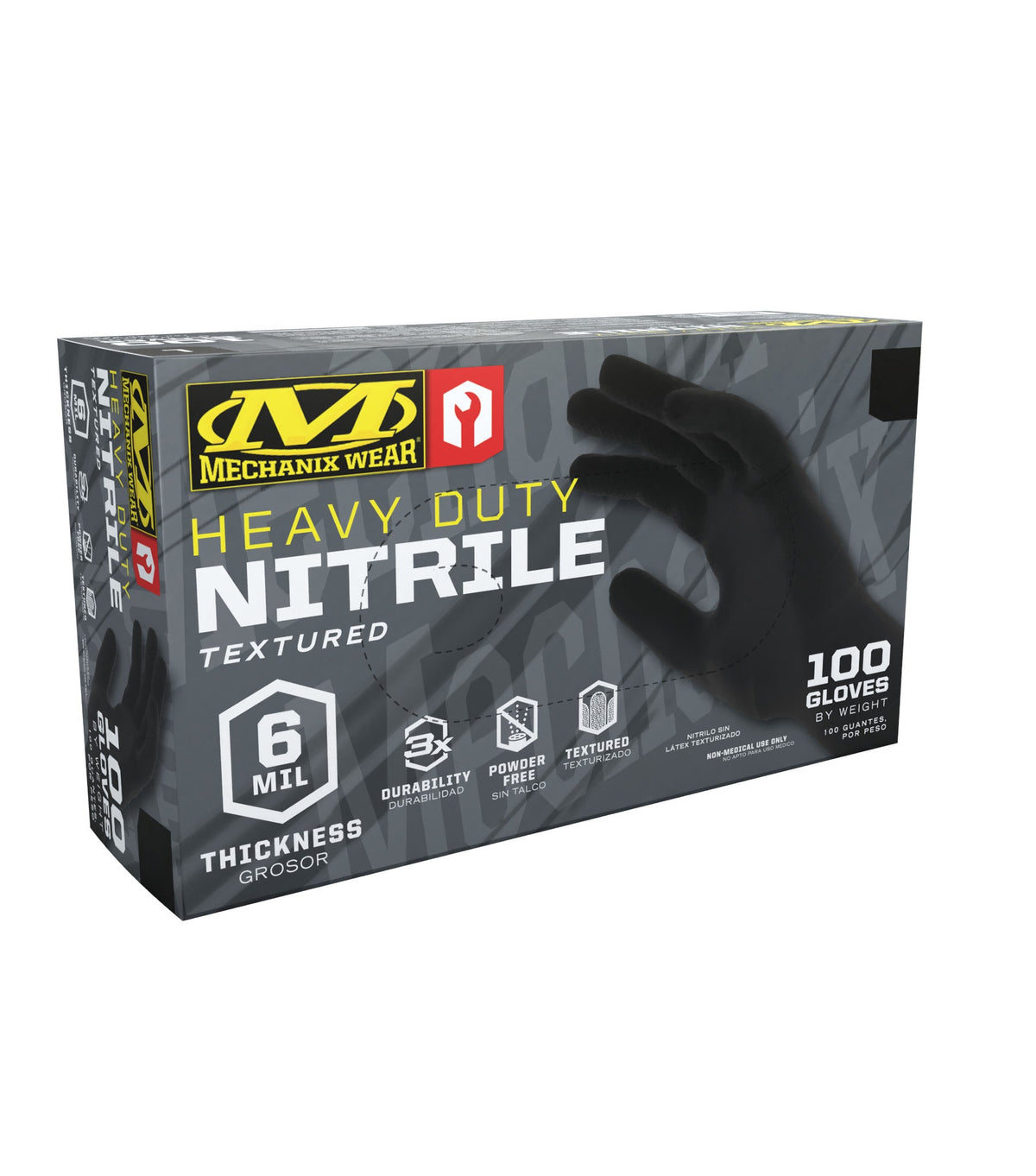 Mechanix Disposable Heavy Duty Nitrile Gloves (100 pcs)