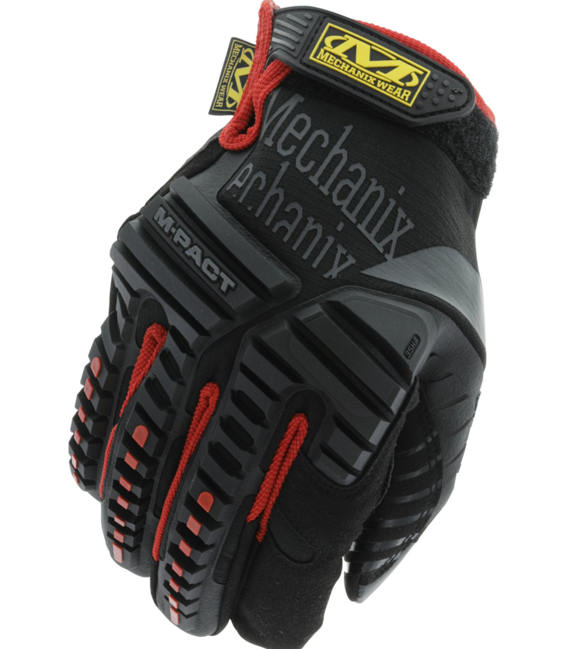 Mechanix M-Pact Γάντια, Μαύρο/Κόκκινο