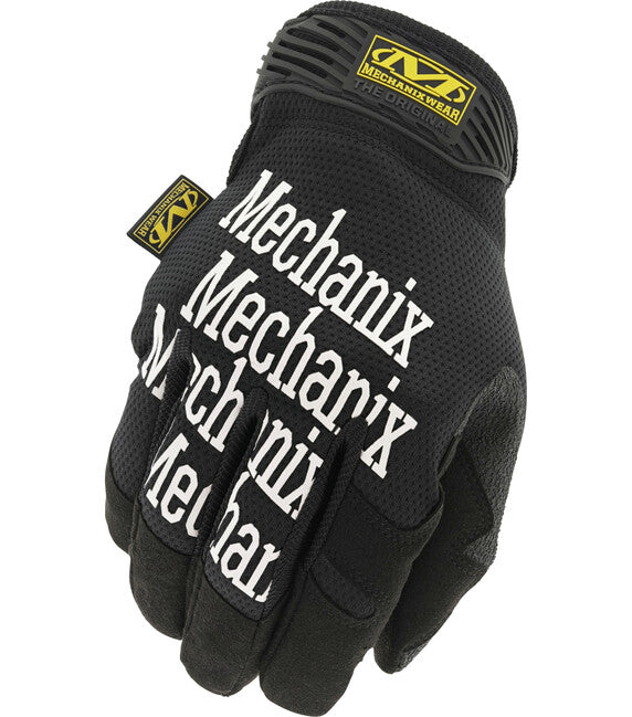 Mechanix Original Γάντια Τακτικά, Μαύρο με Λευκή Επιγραφή