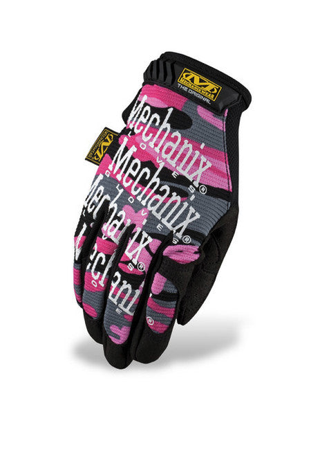 Mechanix Wear Original ženske taktične rokavice, pink camo