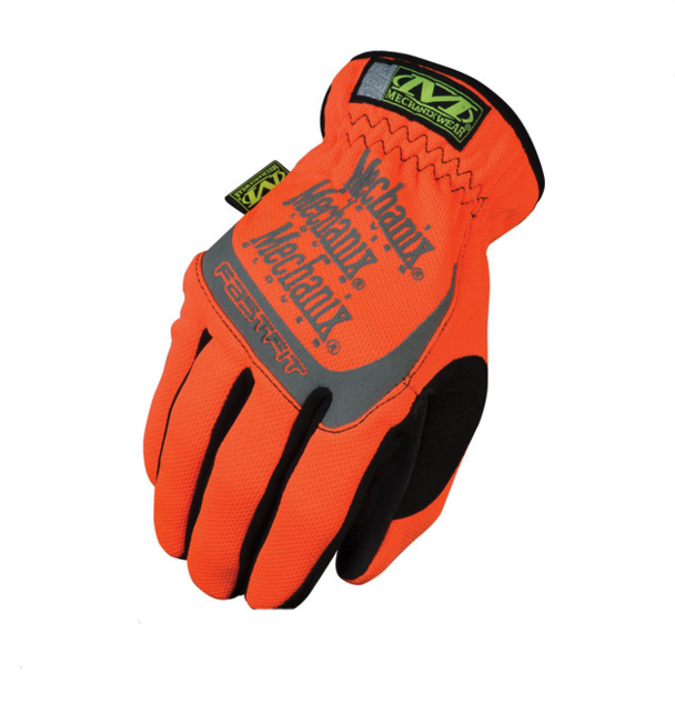 Mechanix Safety FastFit Γάντια Ασφαλείας, πορτοκαλί ανακλαστικό