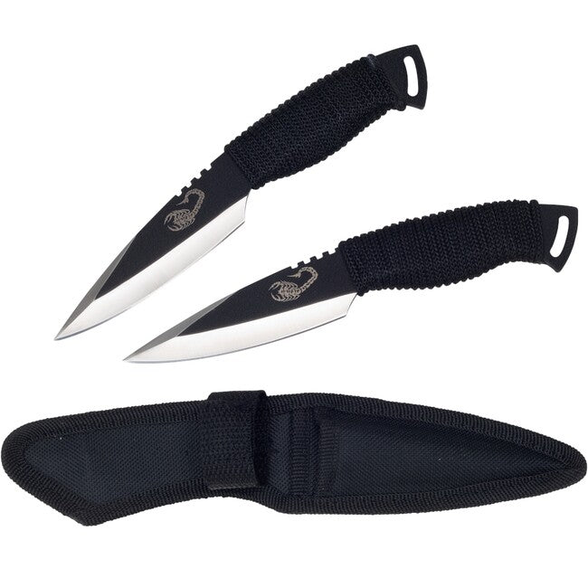 Haller Set Skorpion Μαχαίρι με Σταθερή Λάμα 2 τεμάχια