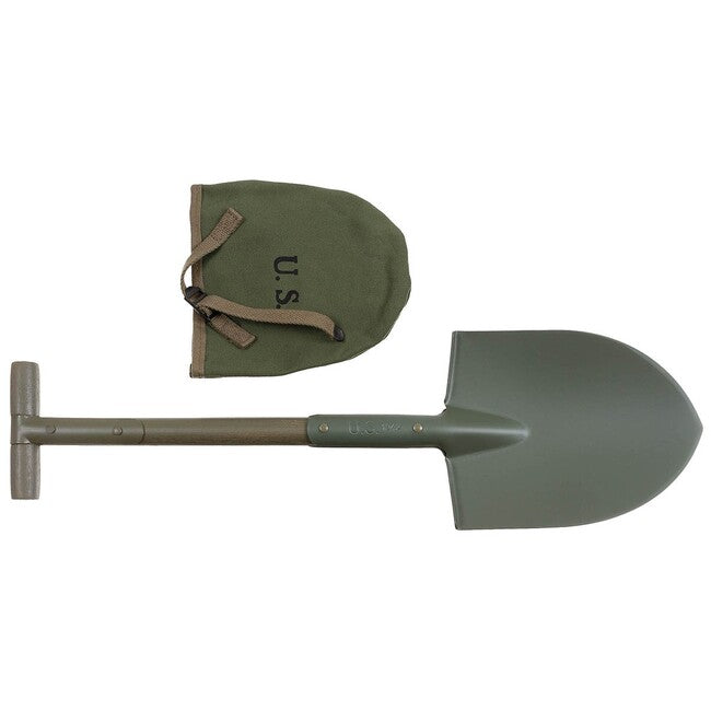 MFH T-Spade Αμερικάνικο σκαπάκι M10, λαδί, με ύφασμα θήκη