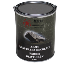 MFH Στρατιωτική Πλαστική Φιάλη, Ελιά Drab Ματ, 1 Λίτρο