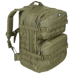 MFH Assault Backpack 42L, Olive Camo