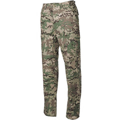 MFH BDU men's Rip-Stop trousers, operation-camo